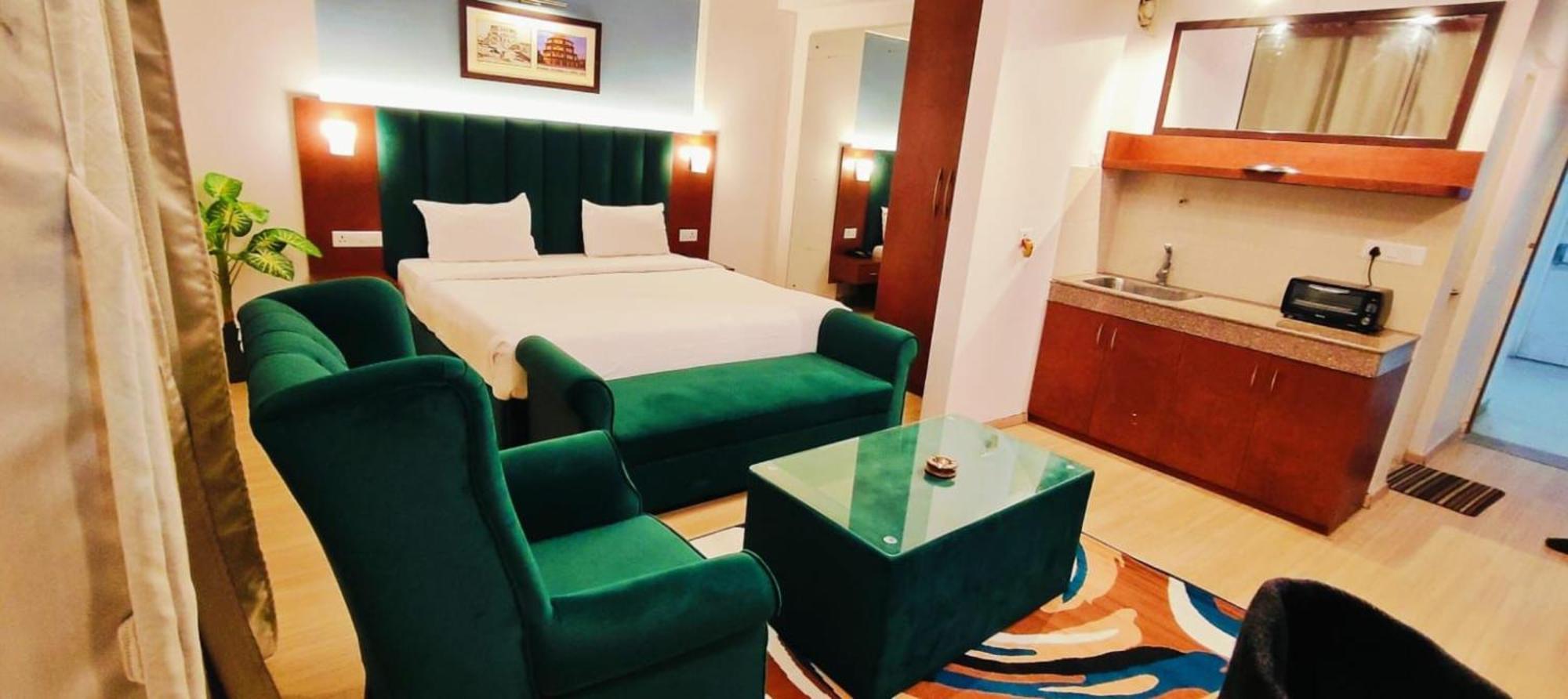 The Grace Residency - Gomtinagar, Lucknow Aparthotel Kültér fotó